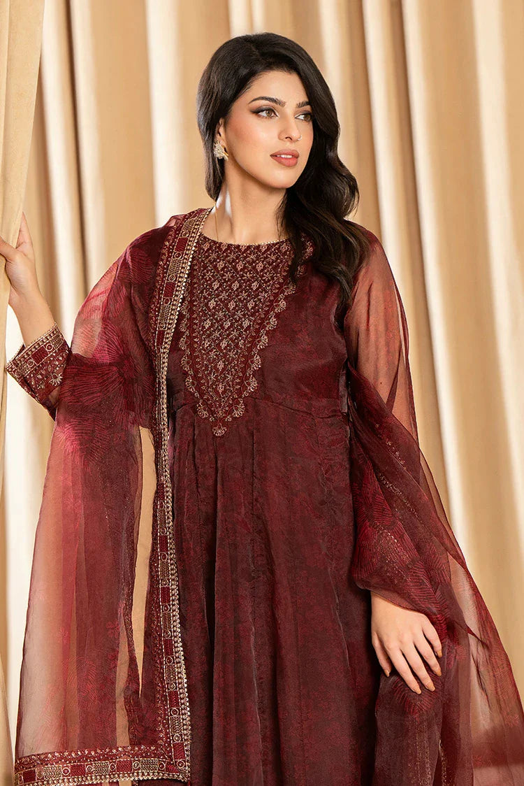 Picture of Ellena - 3-PC Stitched Embroidered Suit - Available at Raja Sahib