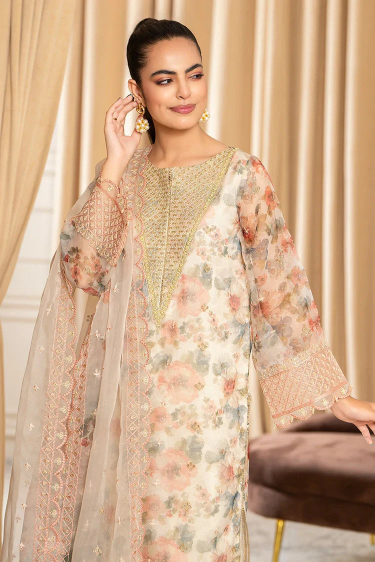 Picture of Ellena - 3-PC Stitched Embroidered Suit - Available at Raja Sahib