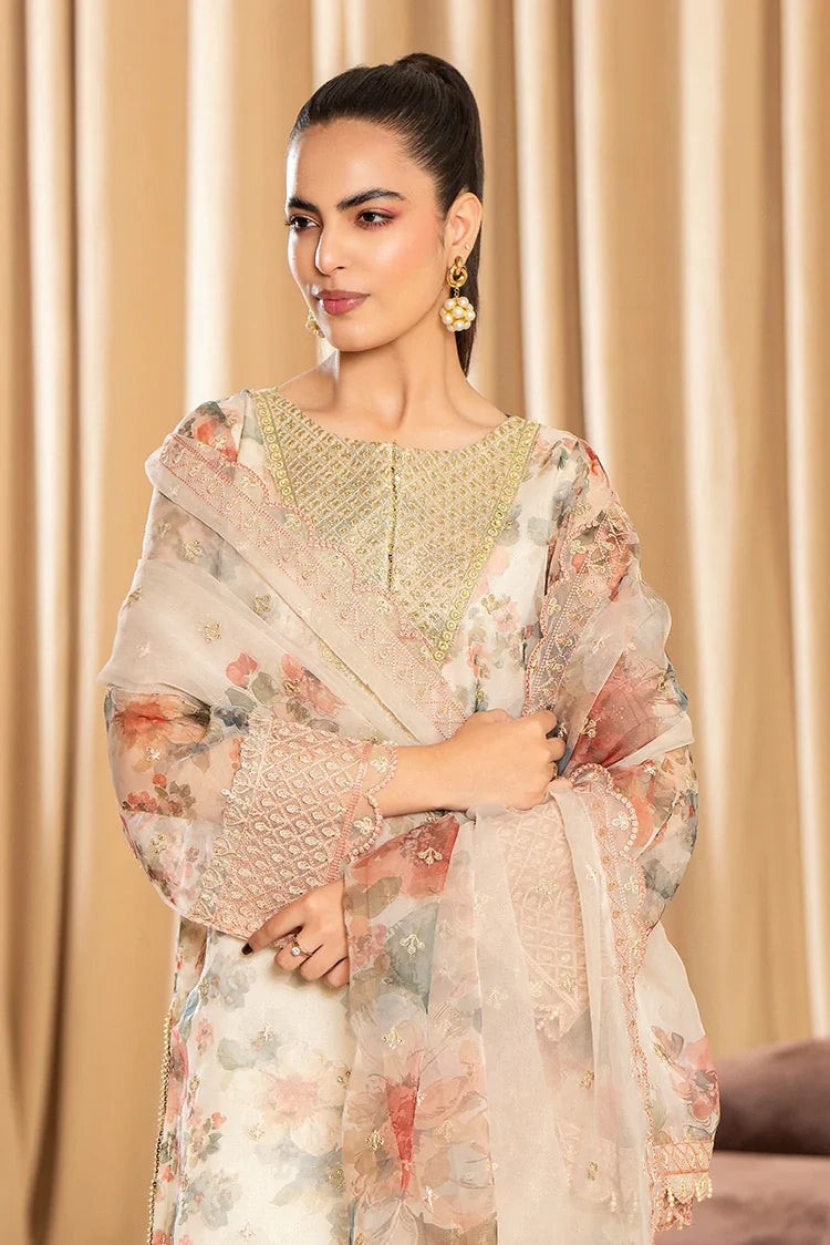 Picture of Ellena - 3-PC Stitched Embroidered Suit - Available at Raja Sahib