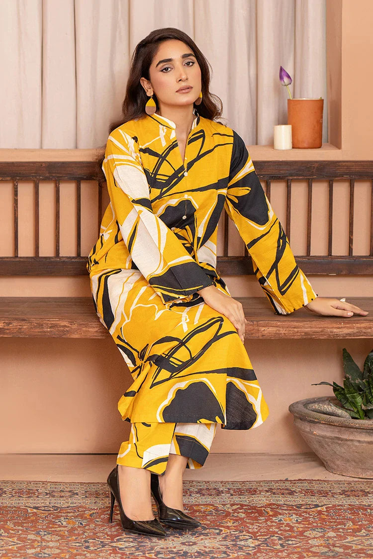 Picture of Ellena - 2-PC Stitched Printed Suit - Available at Raja Sahib