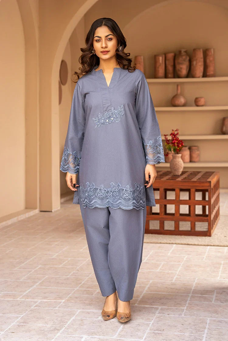Picture of Ellena - 2-PC Stitched Printed Suit - Available at Raja Sahib