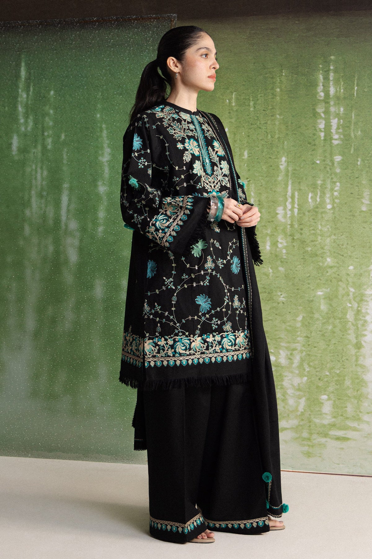 Picture of Zara Shahjahan - Coco Winter Unstitched - TABASSUM-7B - Unstitched - Available at Raja Sahib