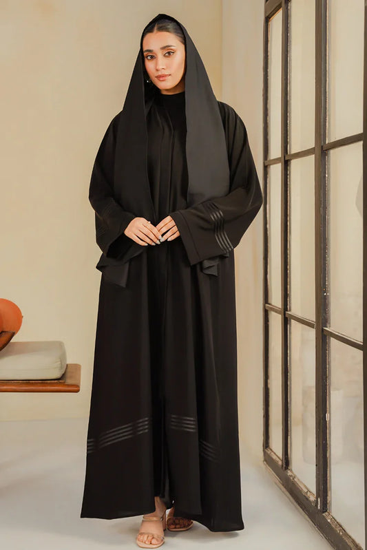 Picture of Divinely Crafted - Ava Abaya - Buttoned Up - Available at Raja Sahib