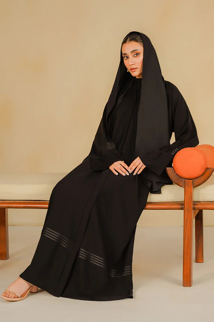 Picture of Divinely Crafted - Ava Abaya - Buttoned Up - Available at Raja Sahib