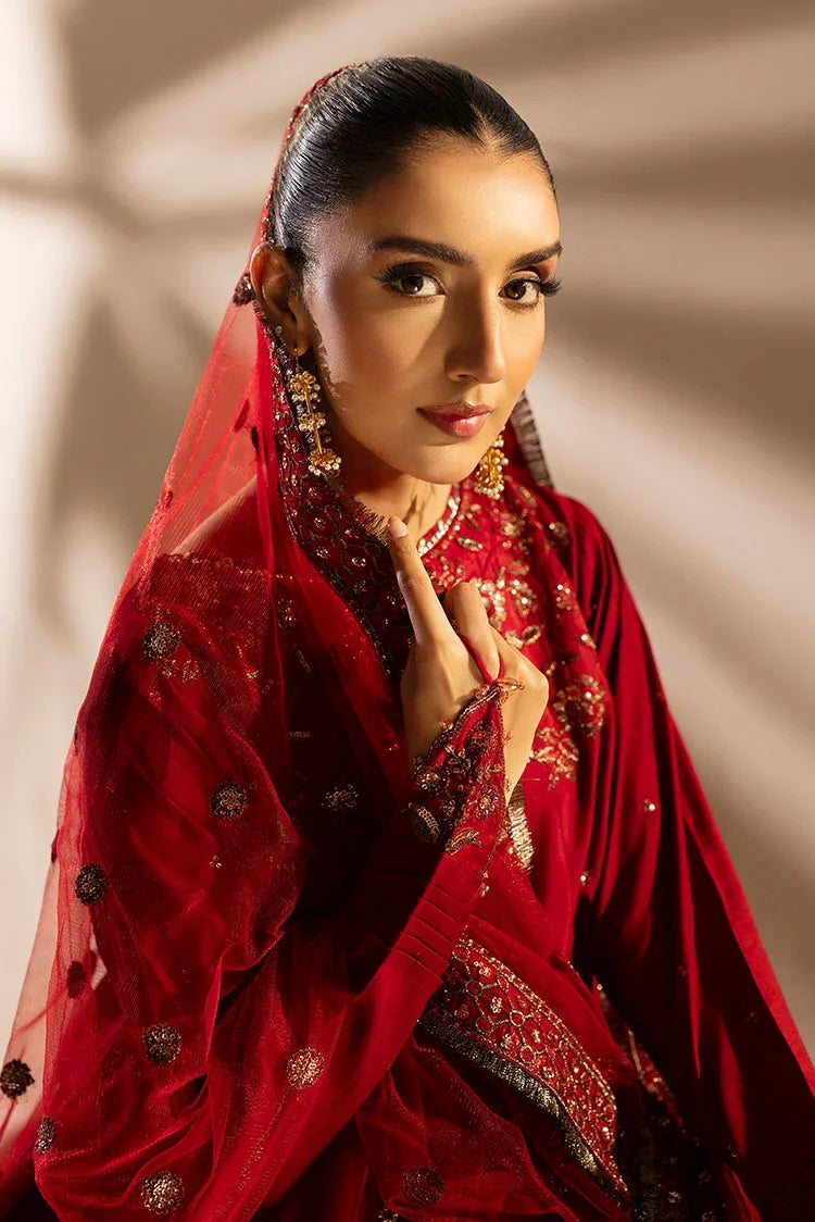 Picture of 3-PC Stitched Embroidered Suit - Available at Raja Sahib