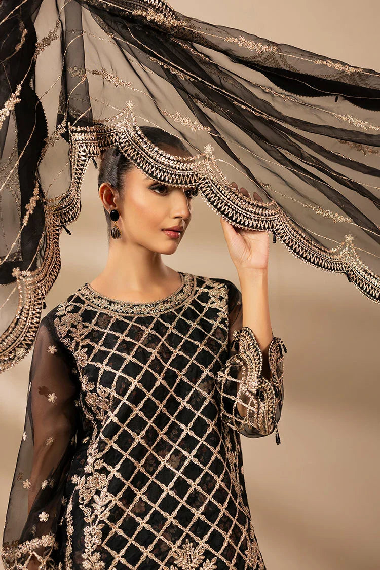 Picture of 3-PC Stitched Embroidered Suit - Available at Raja Sahib