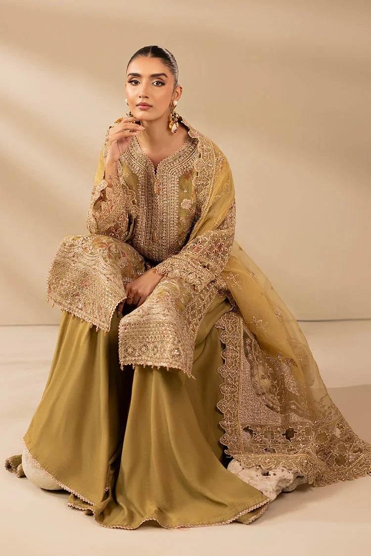 Picture of 3-PC Stitched Embroidered Suit - Available at Raja Sahib