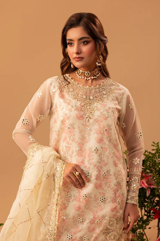 Picture of Ellena - 3-PC Stitched Embroidered Suit - Available at Raja Sahib