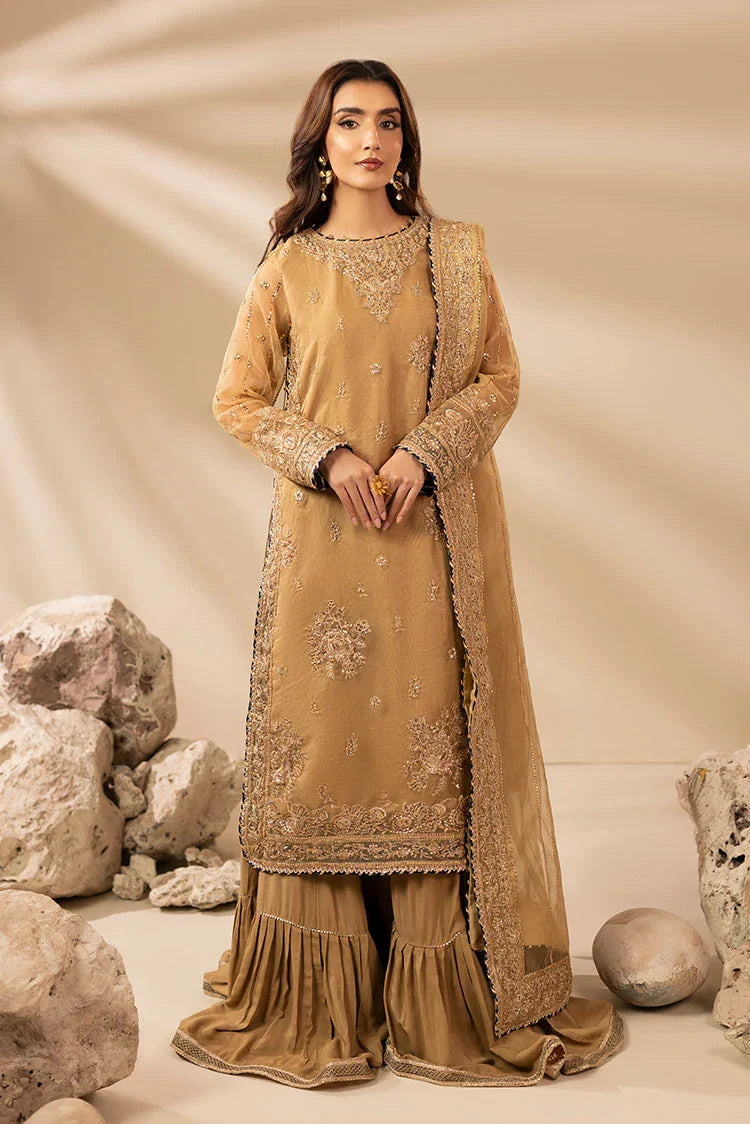 Picture of 3-PC Stitched Embroidered Suit - Available at Raja Sahib