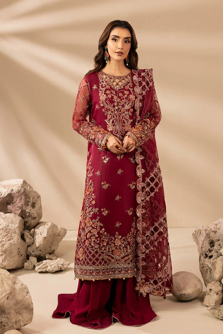 Picture of 3-PC Stitched Embroidered Suit - Available at Raja Sahib