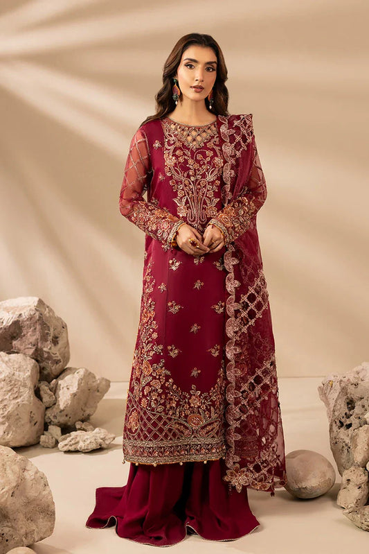 Picture of 3-PC Stitched Embroidered Suit - Available at Raja Sahib