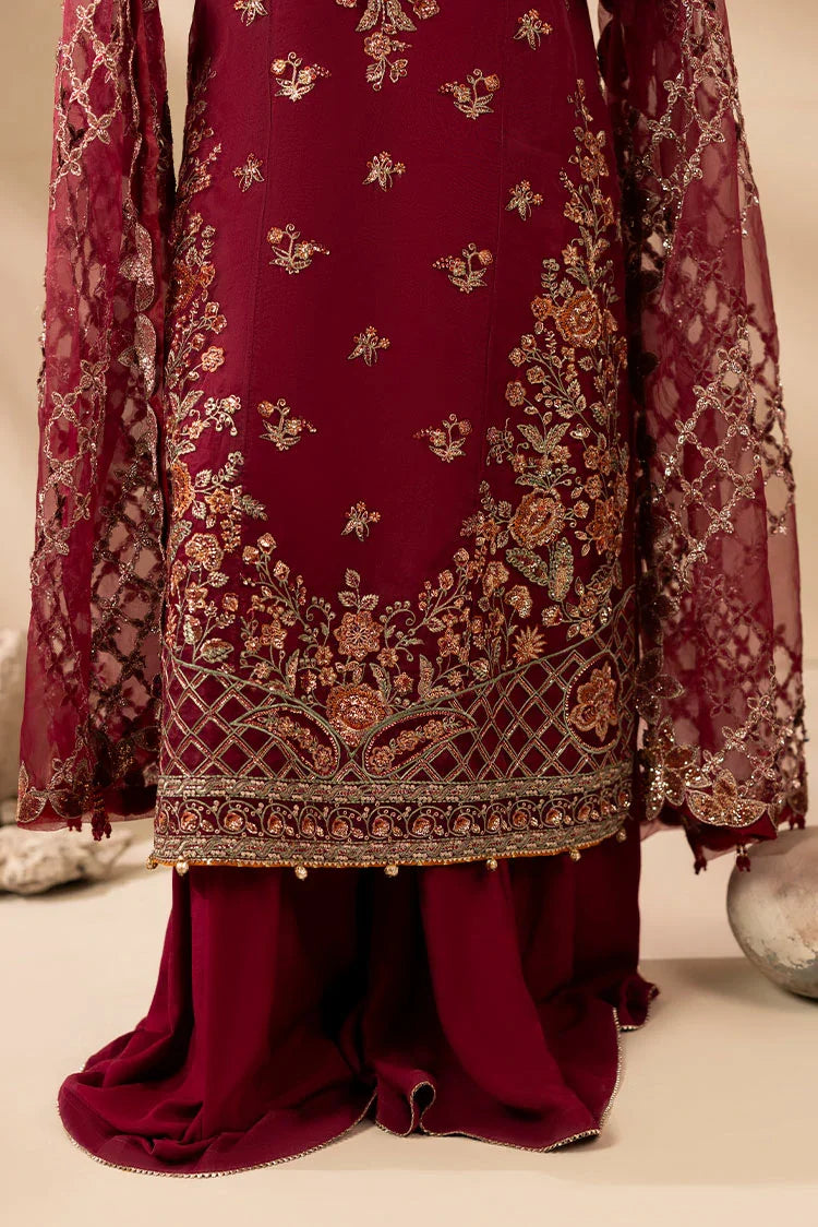 Picture of 3-PC Stitched Embroidered Suit - Available at Raja Sahib