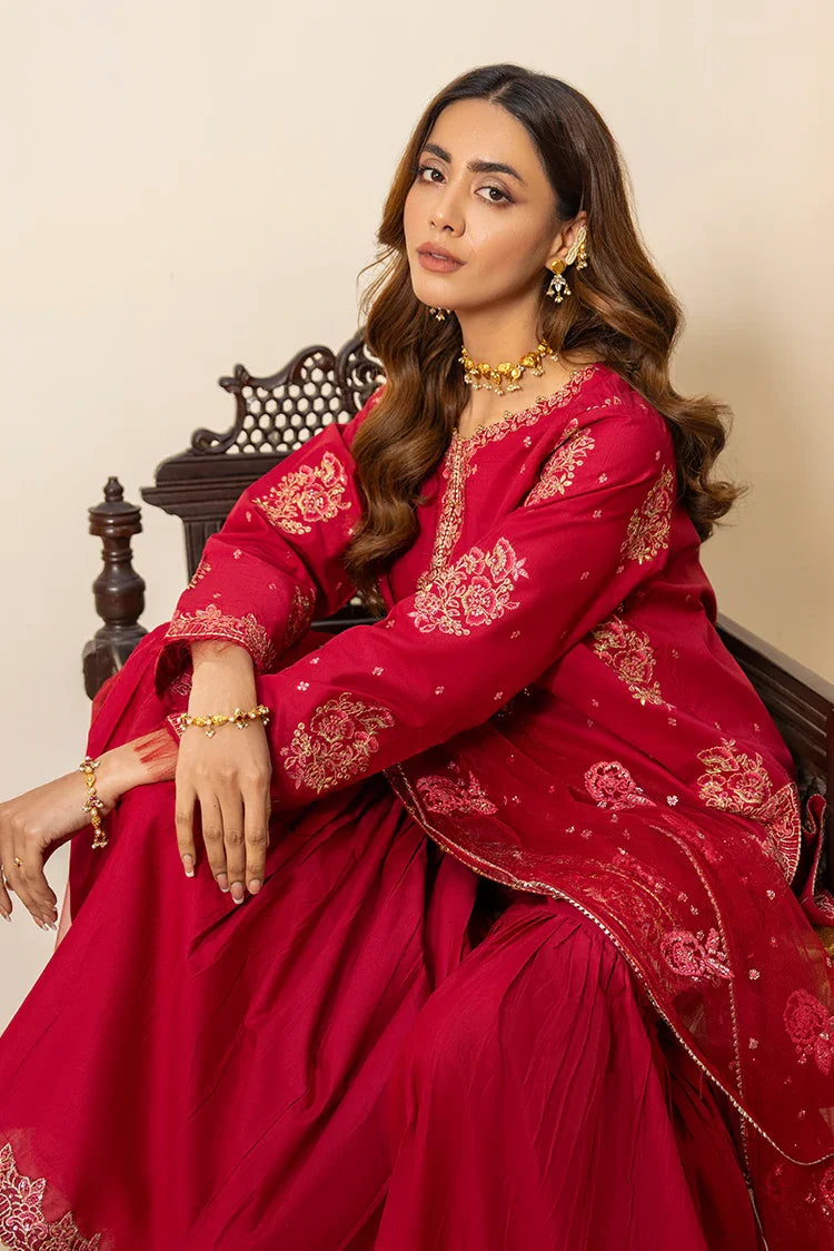 Picture of Ellena - 3-PC Stitched Embroidered Suit - Available at Raja Sahib