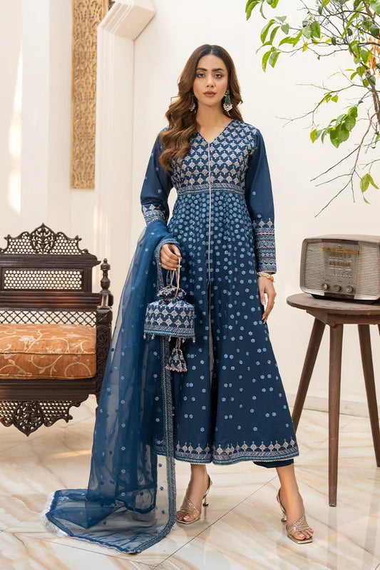 Picture of Ellena - 3-PC Stitched Embroidered Suit - Available at Raja Sahib