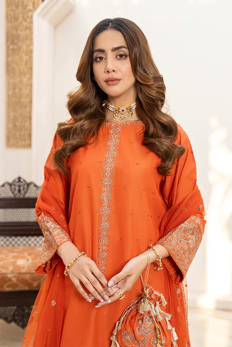 Picture of Ellena - 3-PC Stitched Embroidered Suit - Available at Raja Sahib