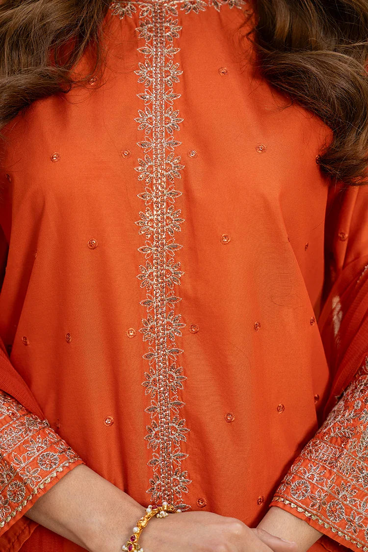 Picture of Ellena - 3-PC Stitched Embroidered Suit - Available at Raja Sahib