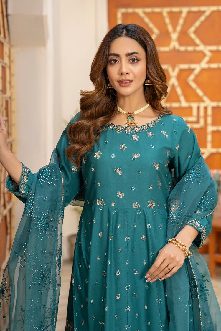 Picture of Ellena - 3-PC Stitched Embroidered Suit - Available at Raja Sahib