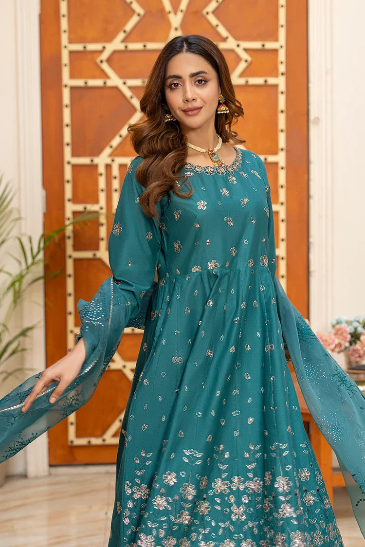 Picture of Ellena - 3-PC Stitched Embroidered Suit - Available at Raja Sahib