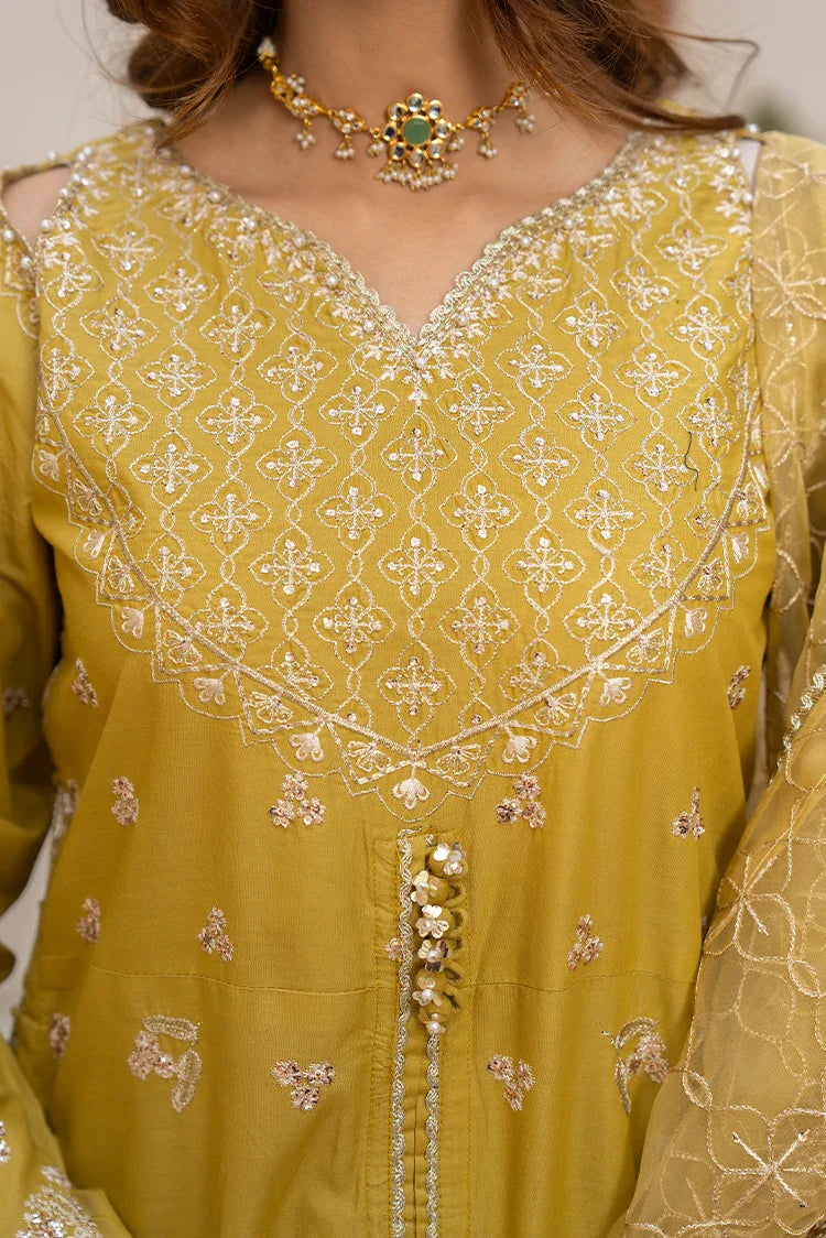 Picture of Ellena - 3-PC Stitched Embroidered Suit - Available at Raja Sahib