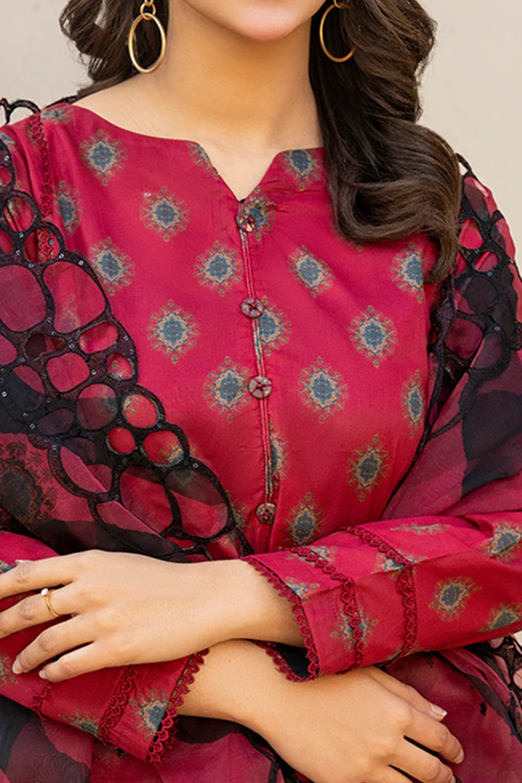 Picture of Ellena - 3-PC Stitched Embroidered Suit - Available at Raja Sahib