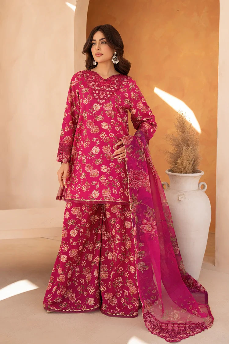 Picture of Ellena - 3-PC Stitched Printed Suit - Available at Raja Sahib