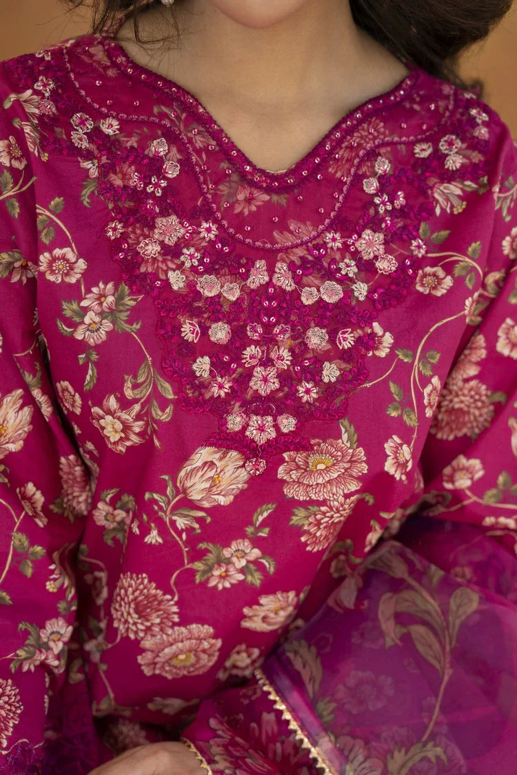 Picture of Ellena - 3-PC Stitched Printed Suit - Available at Raja Sahib