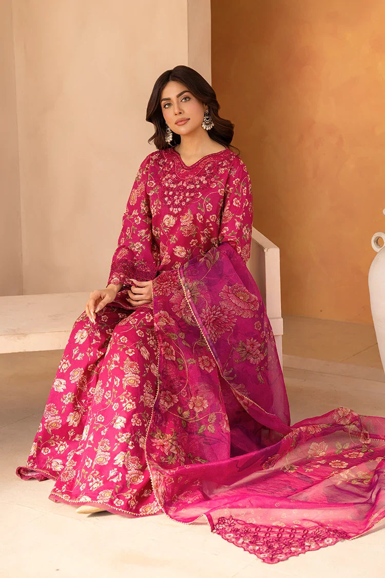 Picture of Ellena - 3-PC Stitched Printed Suit - Available at Raja Sahib