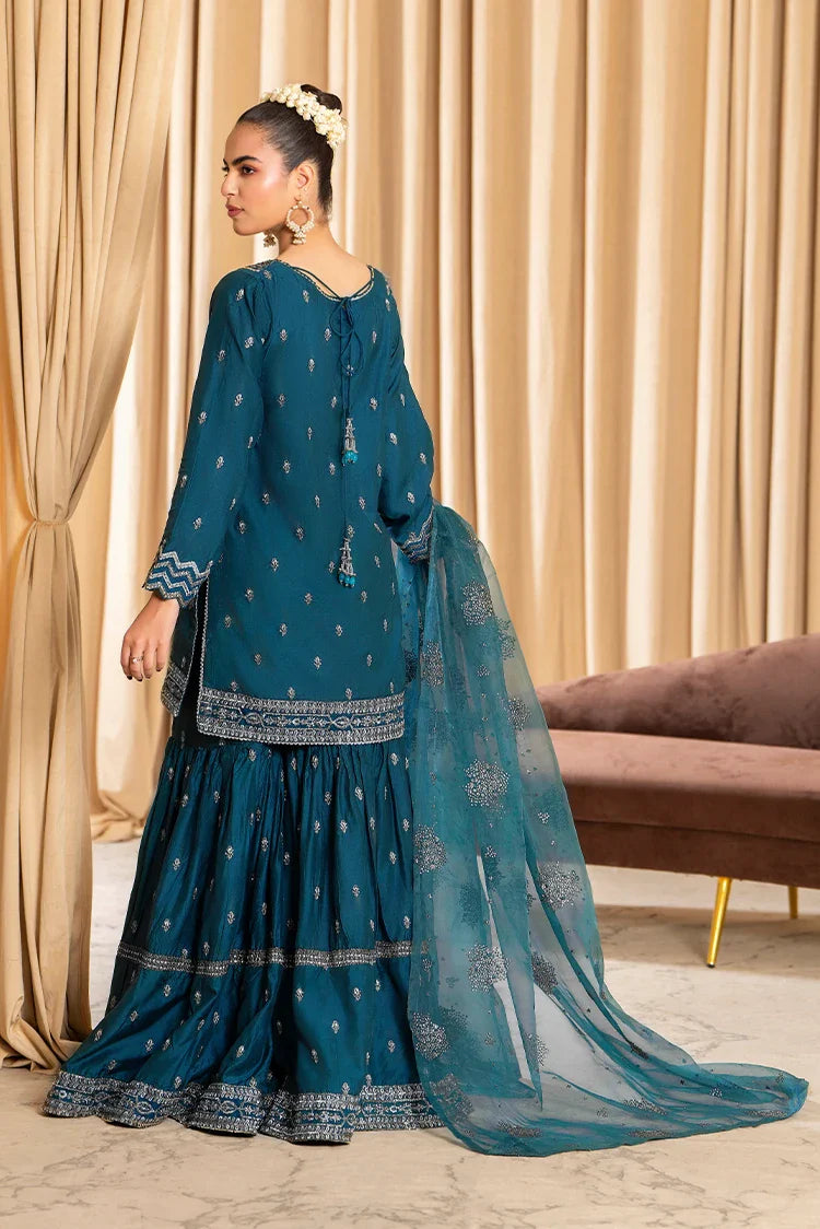 Picture of Ellena - 3-PC Stitched Embroidered Suit - Available at Raja Sahib