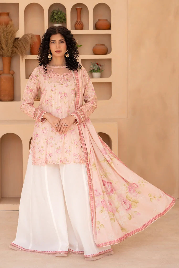 Picture of Ellena - 3-PC Stitched Embroidered Suit - Available at Raja Sahib