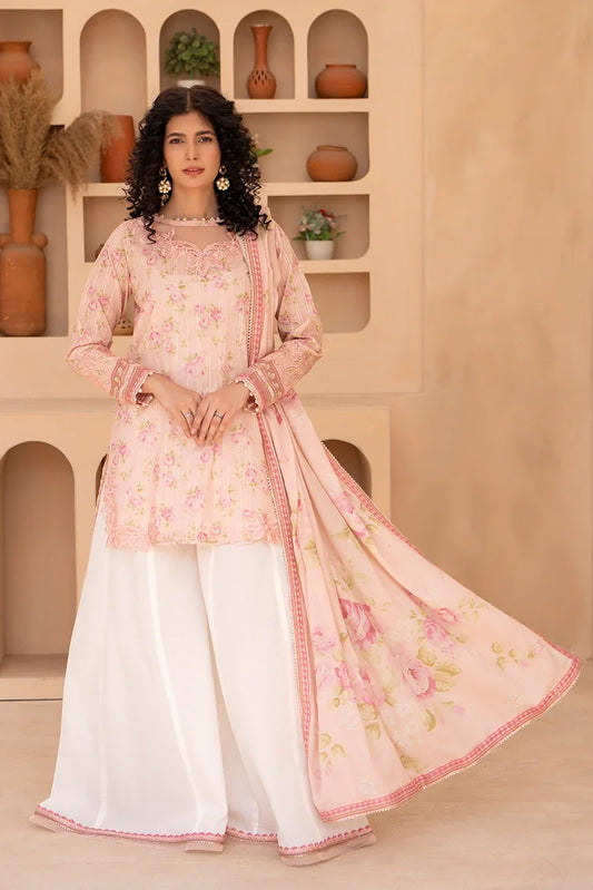 Picture of Ellena - 3-PC Stitched Embroidered Suit - Available at Raja Sahib