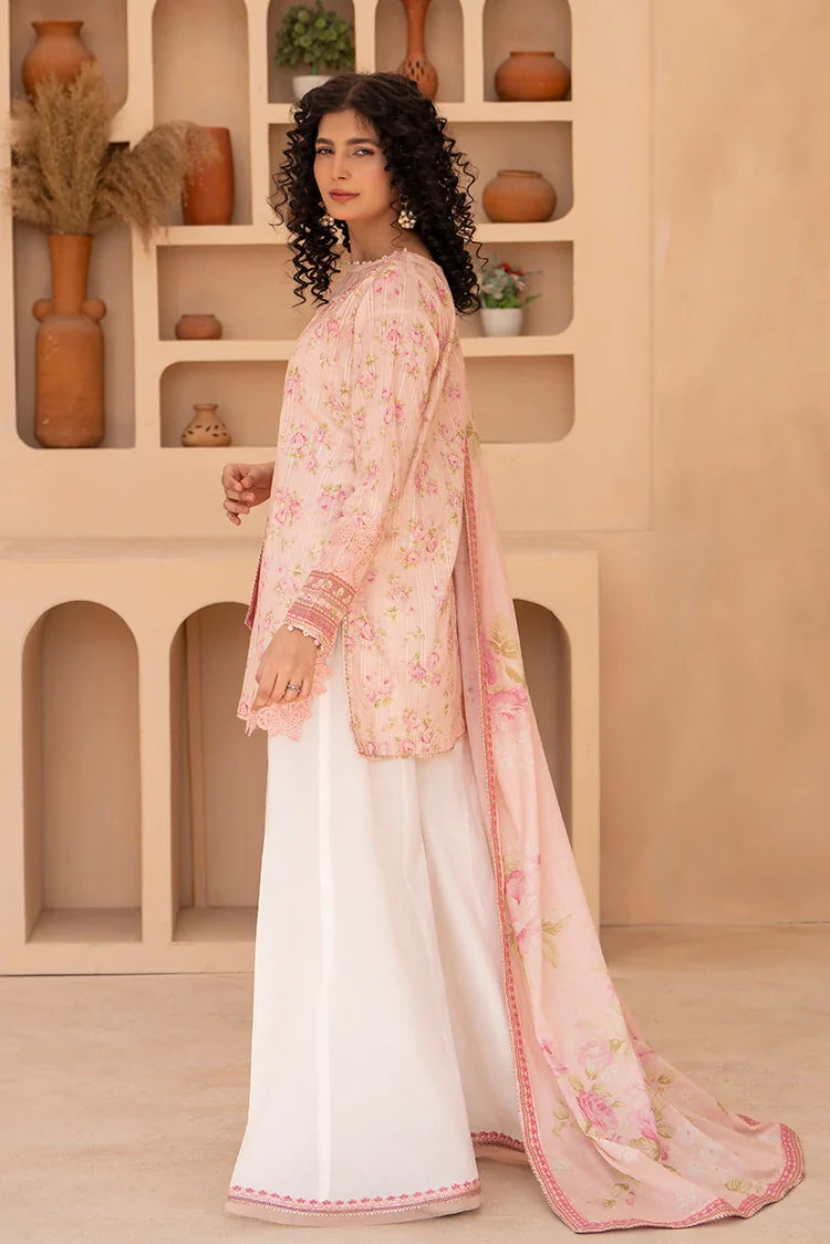 Picture of Ellena - 3-PC Stitched Embroidered Suit - Available at Raja Sahib