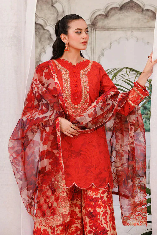 Picture of Ellena - 3-PC Stitched Embroidered Suit - Available at Raja Sahib