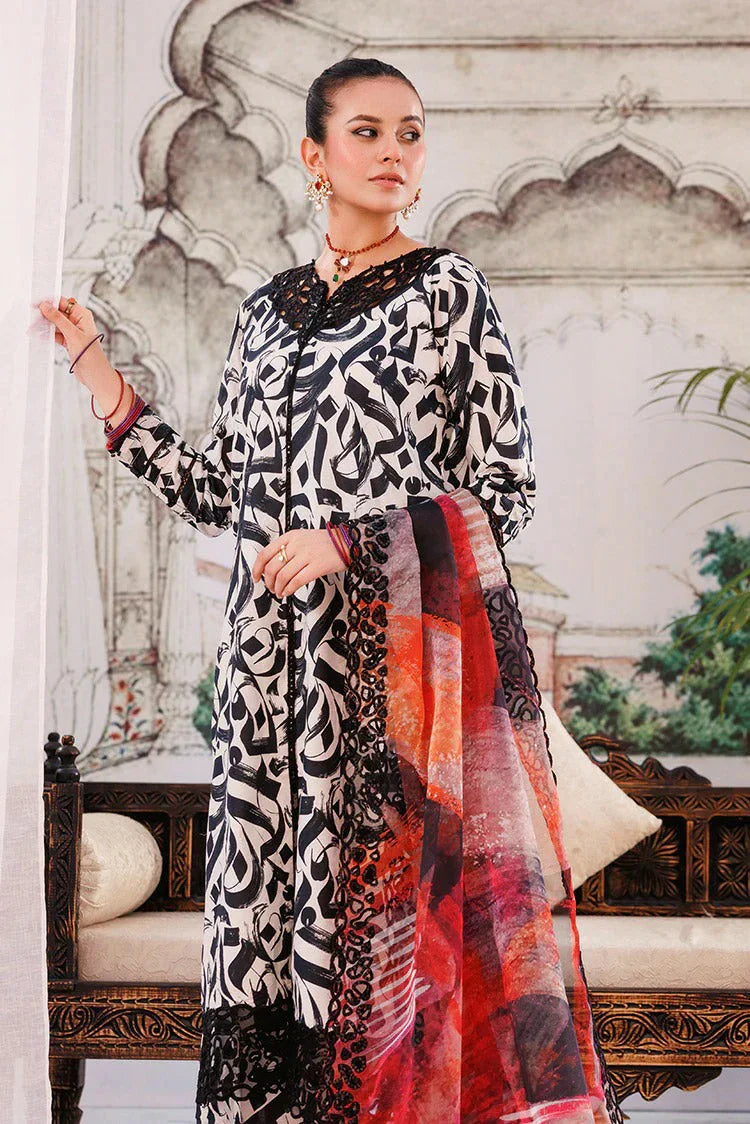 Picture of Ellena - 3-PC Stitched Embroidered Suit - Available at Raja Sahib
