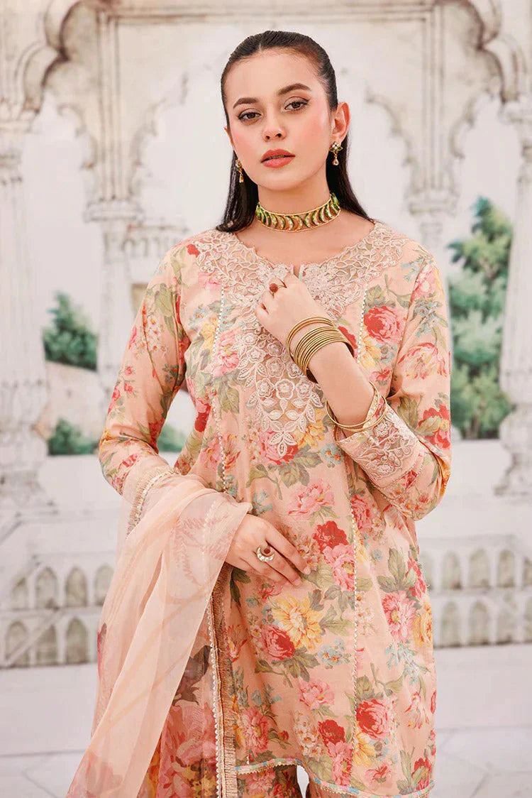 Picture of Ellena - 3-PC Stitched Embroidered Suit - Available at Raja Sahib