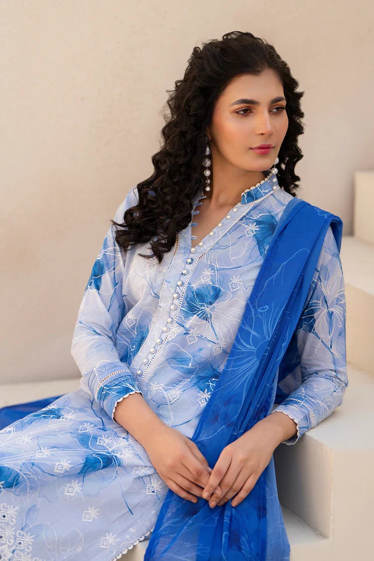 Picture of Ellena - 3-PC Stitched Embroidered Suit - Available at Raja Sahib
