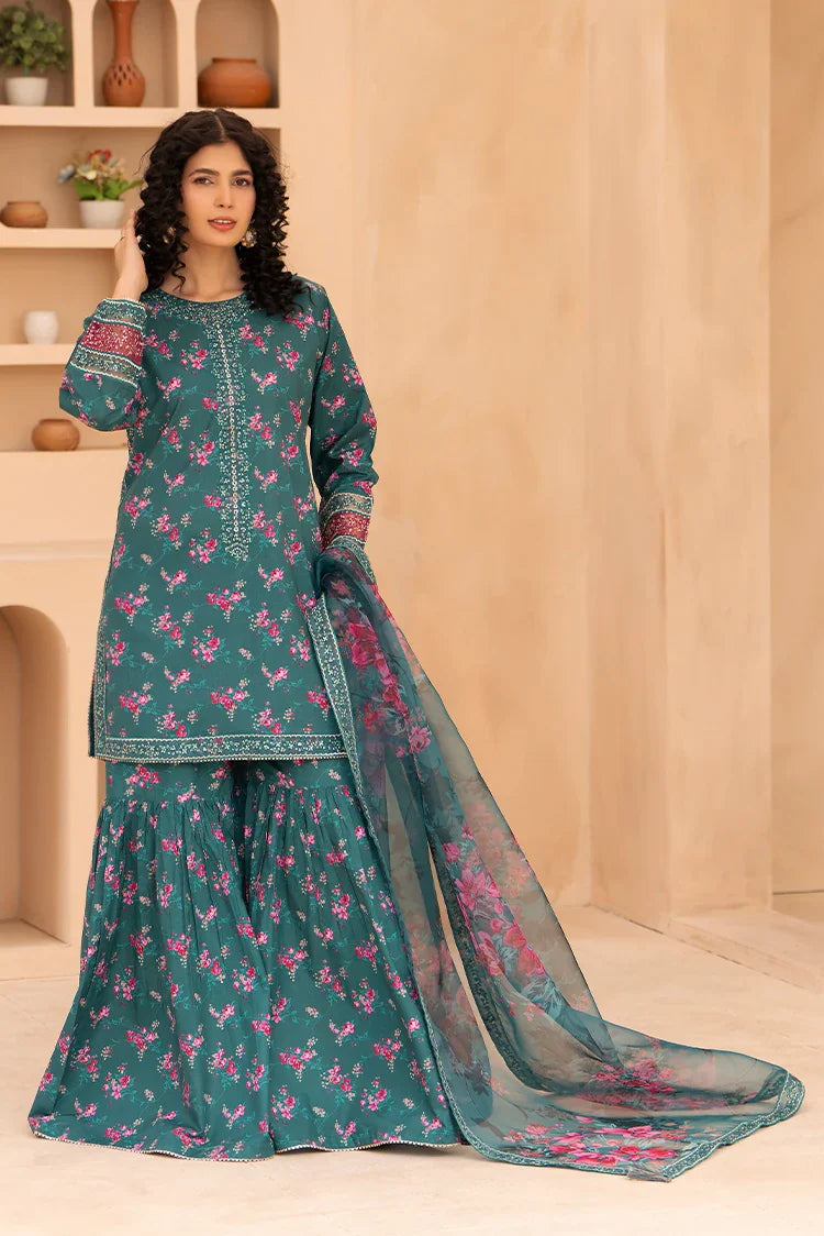 Picture of Ellena - 3-PC Stitched Embroidered Suit - Available at Raja Sahib