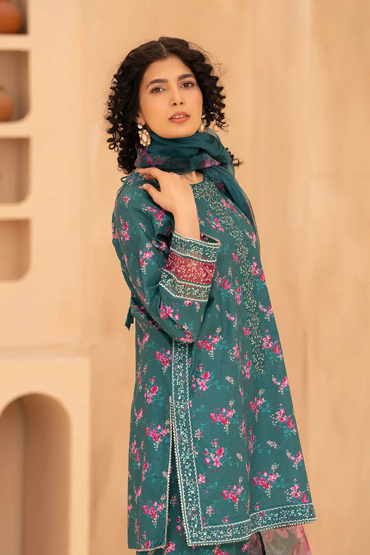 Picture of Ellena - 3-PC Stitched Embroidered Suit - Available at Raja Sahib