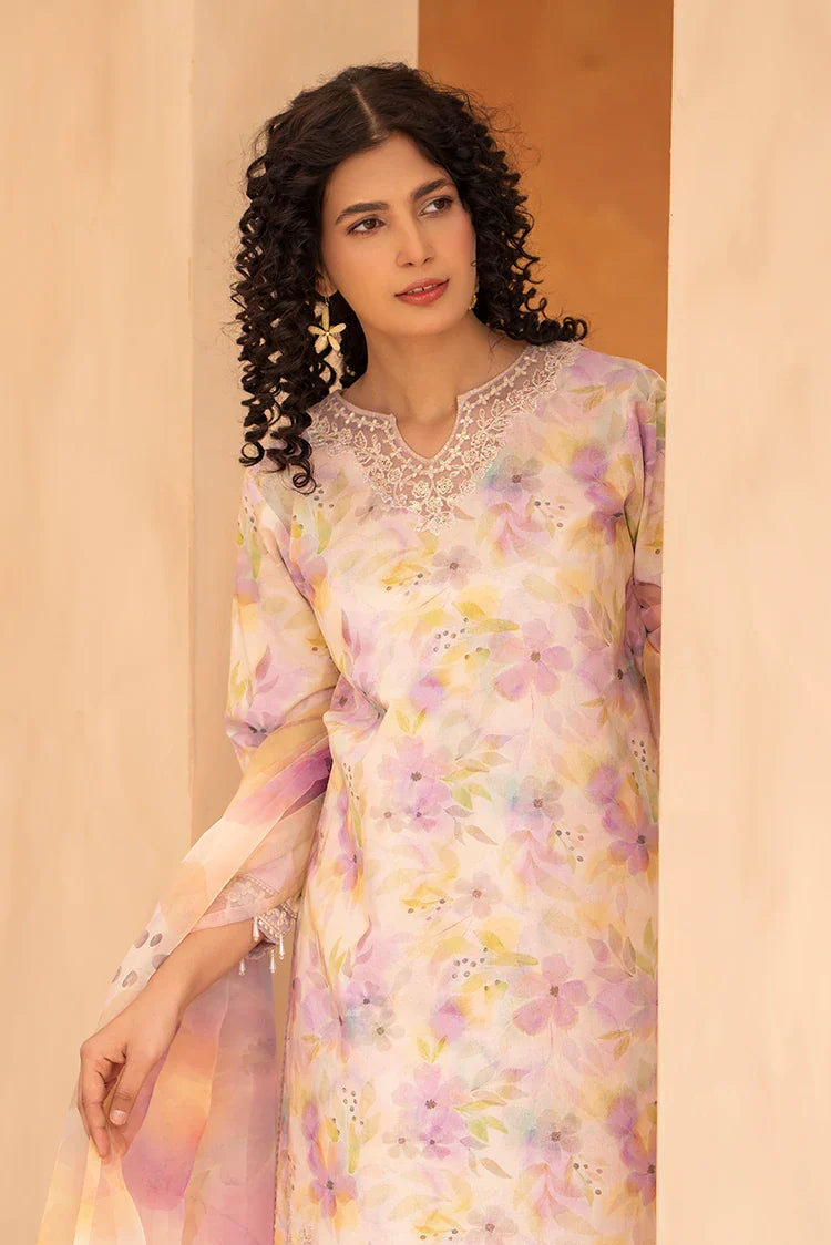 Picture of Ellena - 3-PC Stitched Embroidered Suit - Available at Raja Sahib