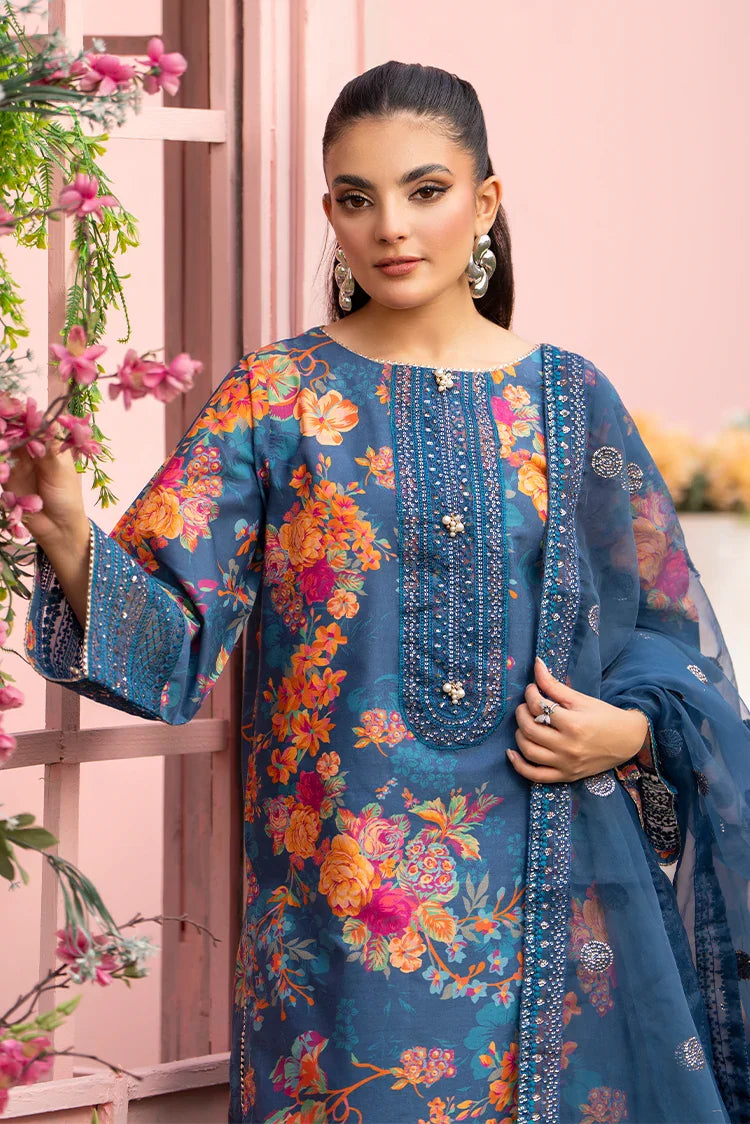Picture of Ellena - 3-PC Stitched Embroidered Suit - Available at Raja Sahib