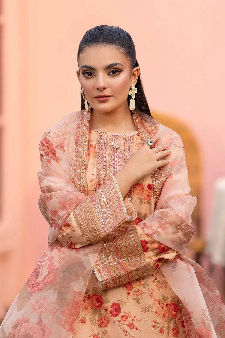 Picture of Ellena - 3-PC Stitched Embroidered Suit - Available at Raja Sahib