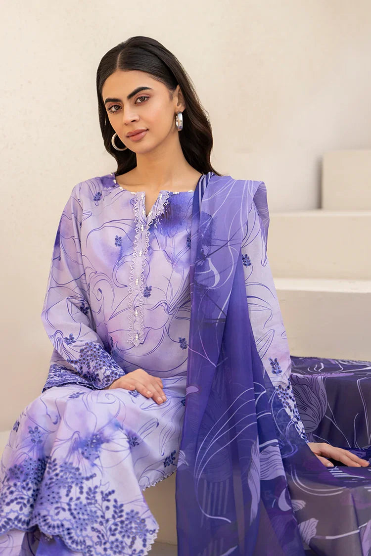 Picture of Ellena - 3-PC Stitched Embroidered Suit - Available at Raja Sahib
