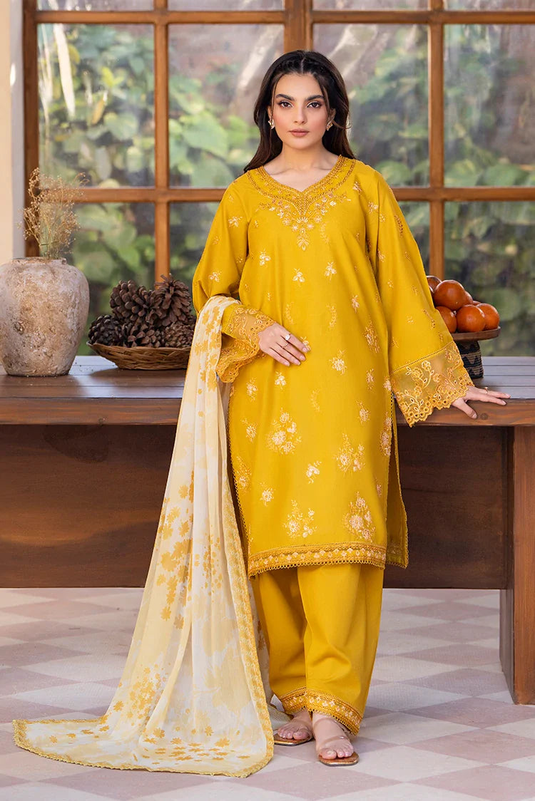 Picture of Ellena - 3-PC Stitched Embroidered Suit - Available at Raja Sahib
