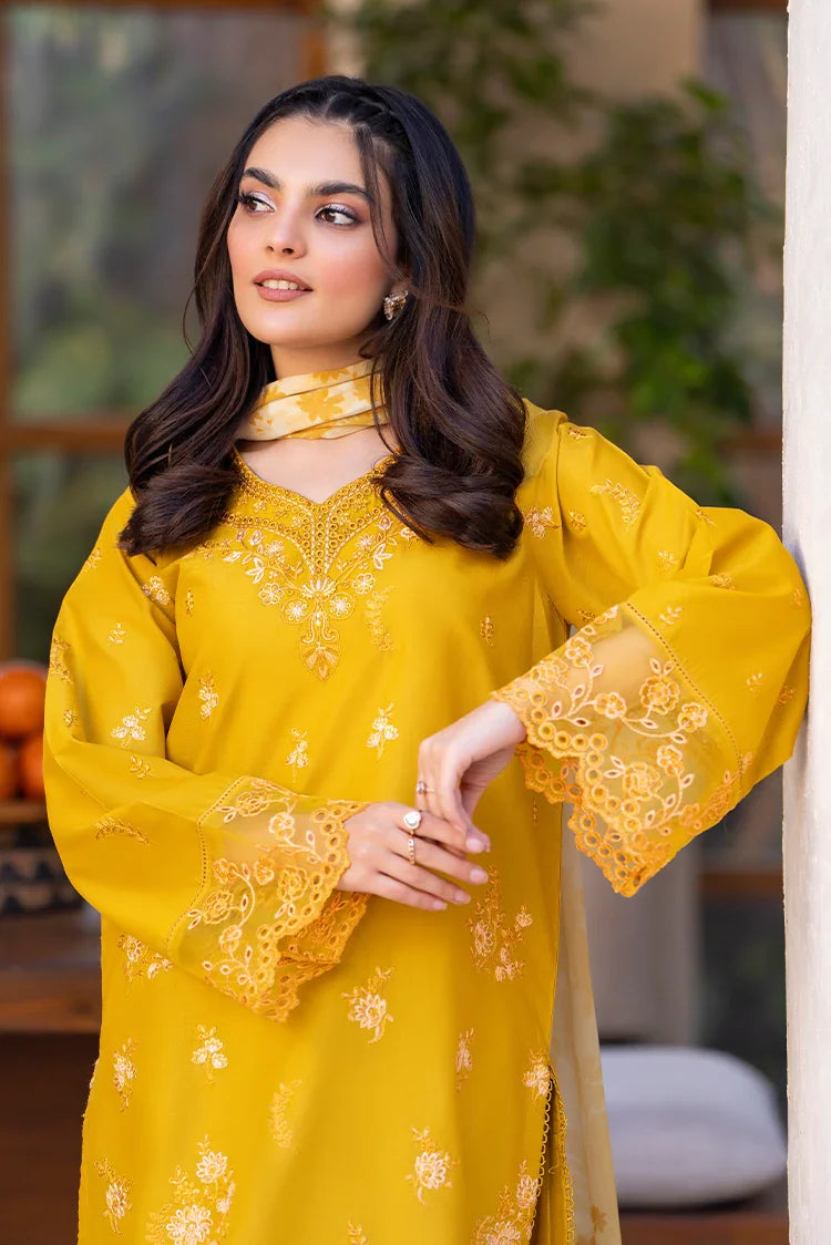 Picture of Ellena - 3-PC Stitched Embroidered Suit - Available at Raja Sahib
