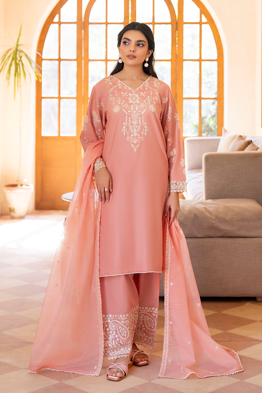 Picture of Ellena - 3-PC Stitched Embroidered Suit - Available at Raja Sahib