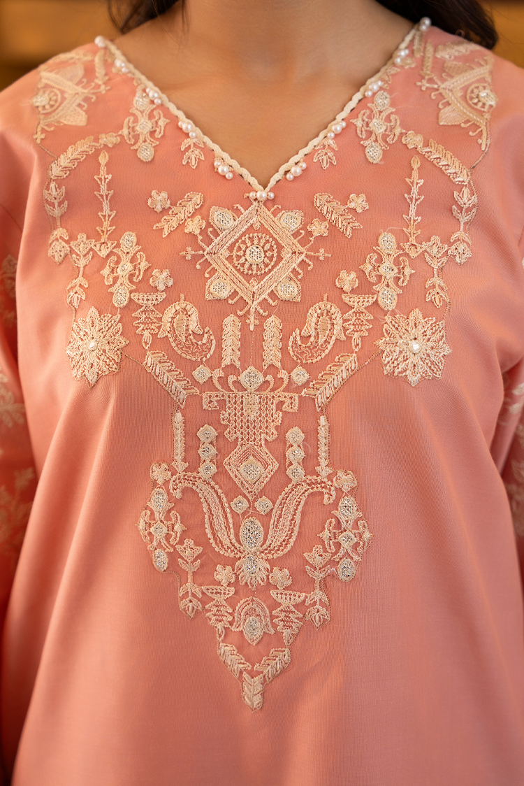 Picture of Ellena - 3-PC Stitched Embroidered Suit - Available at Raja Sahib