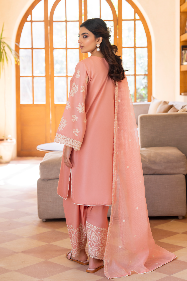 Picture of Ellena - 3-PC Stitched Embroidered Suit - Available at Raja Sahib