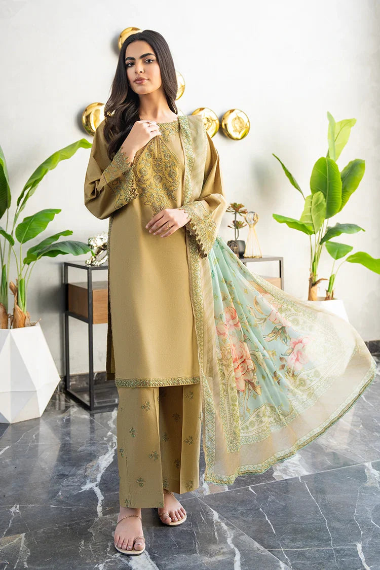 Picture of Ellena - 3-PC Stitched Embroidered Suit - Available at Raja Sahib