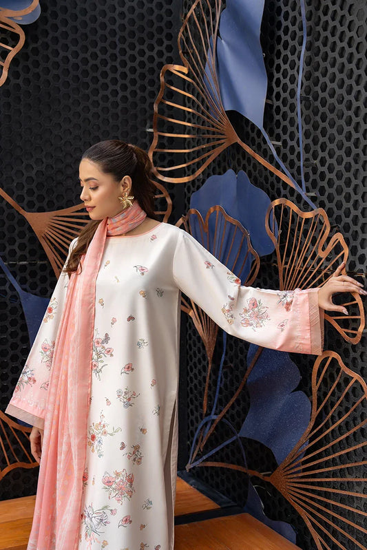 Picture of Ellena - 3-PC Stitched Printed Suit - Available at Raja Sahib