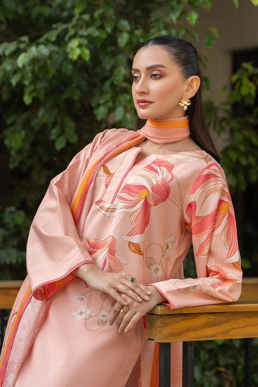 Picture of Ellena - 3-PC Stitched Printed Suit - Available at Raja Sahib