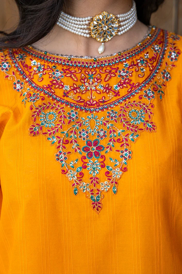Picture of Ellena - 3-PC Stitched Embroidered Suit - Available at Raja Sahib